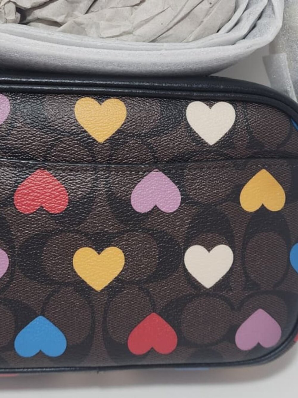 NEW Coach - Multi Heart Jamie Crossbody - Picture 3 of 5